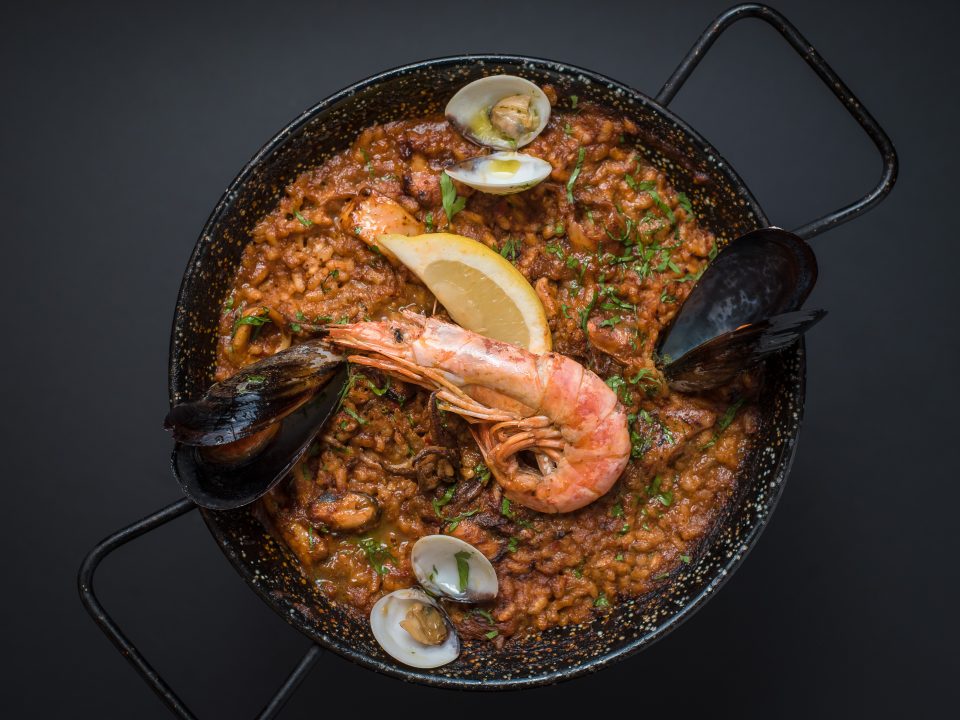 paella served at the restaurant My Way