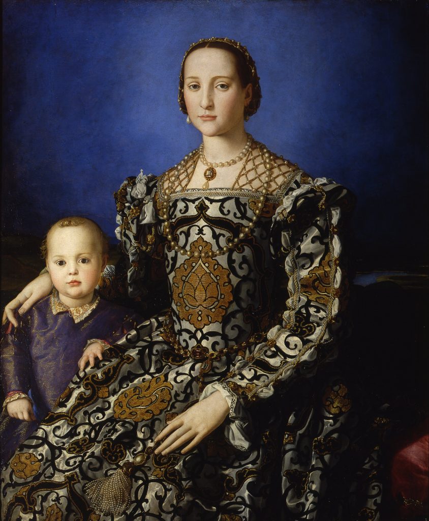 retrato de bronzino pintor italiano