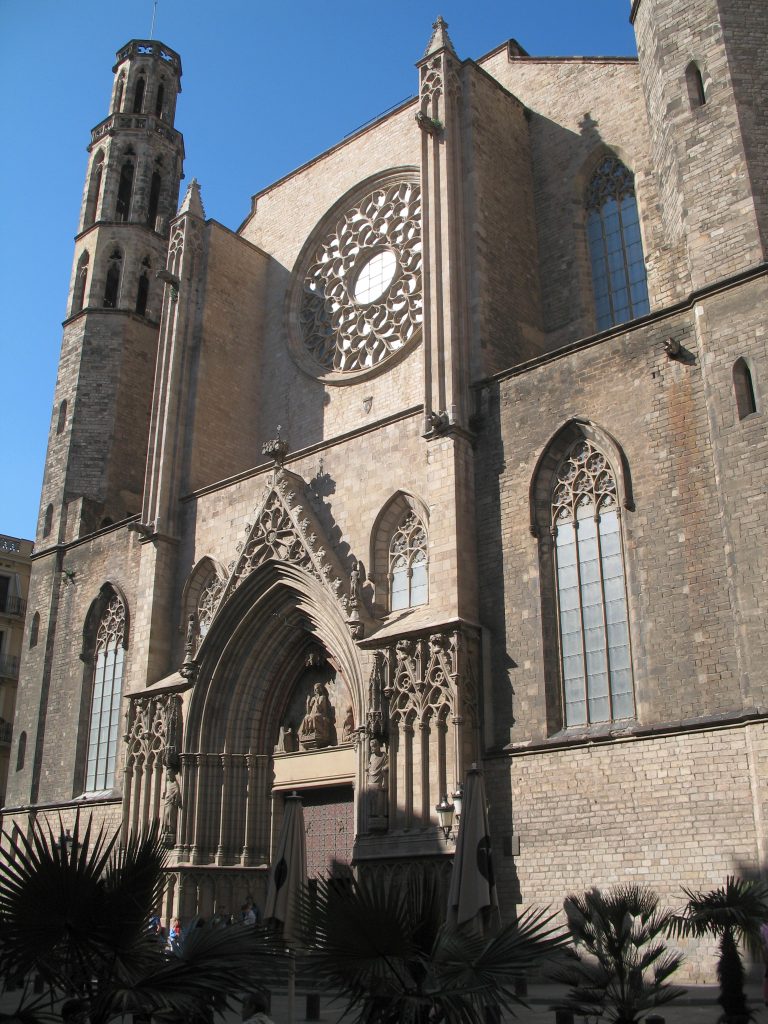 Iglesia gótica santa maria del mar