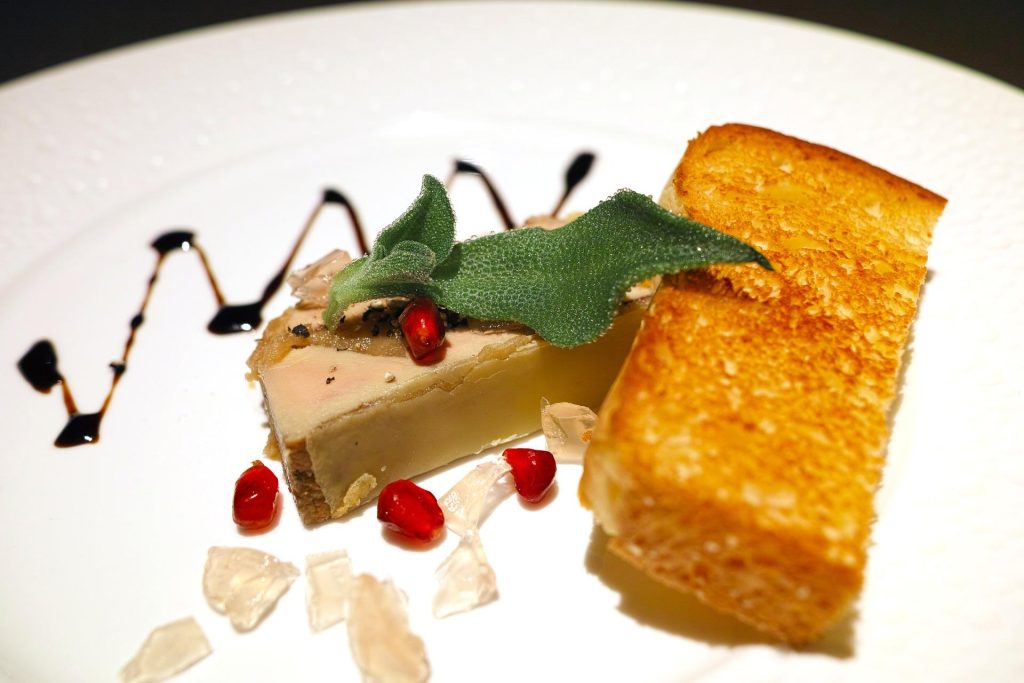 foi gras plato francés