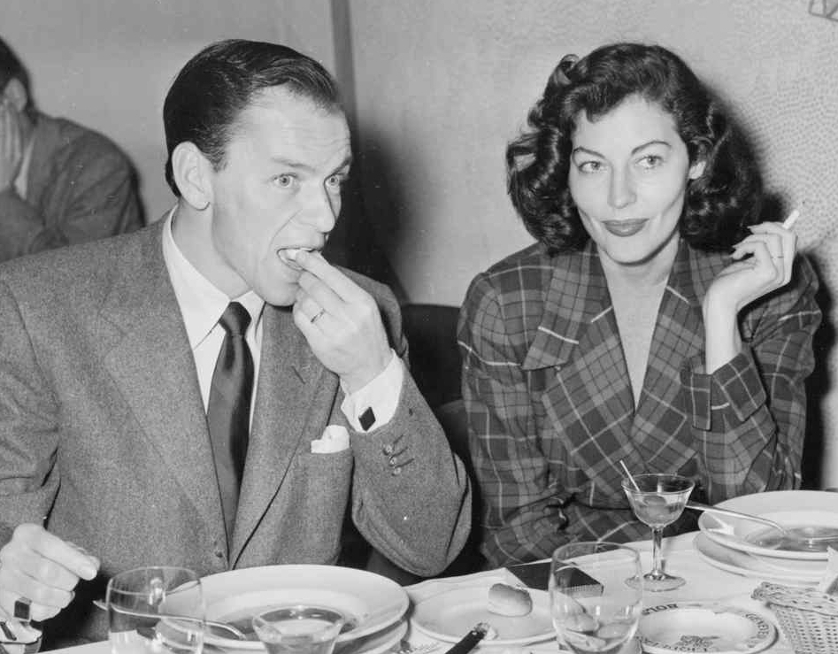 Frank Sinatra y Ava Gadner